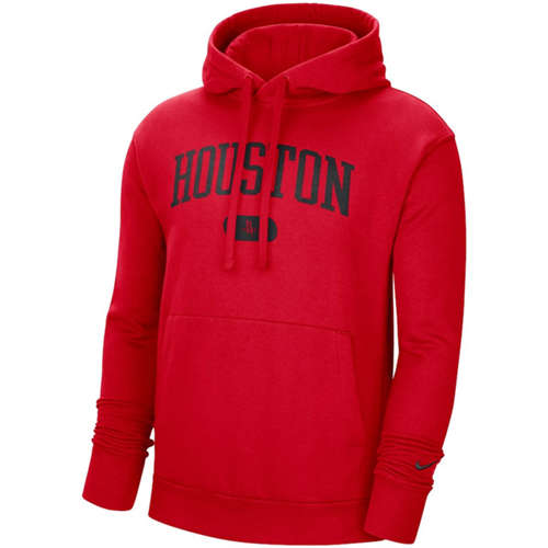 Houston Rockets 2021 Red Heritage Essential Pullover Hoodie